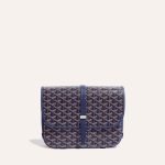 Goyard Belvedere MM Bag Navy Blue - Image 2